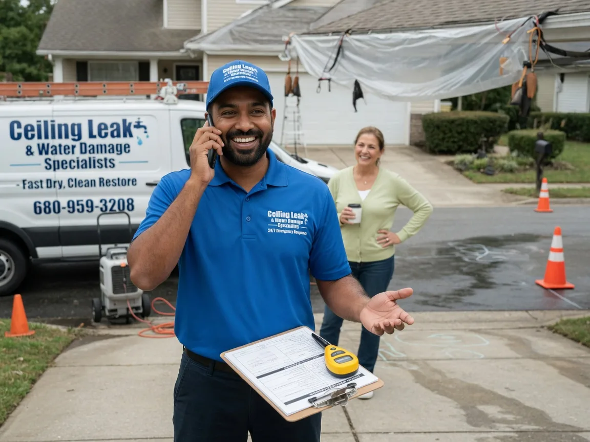 Ceiling Leak Cleanup Hartville, WY FAQs